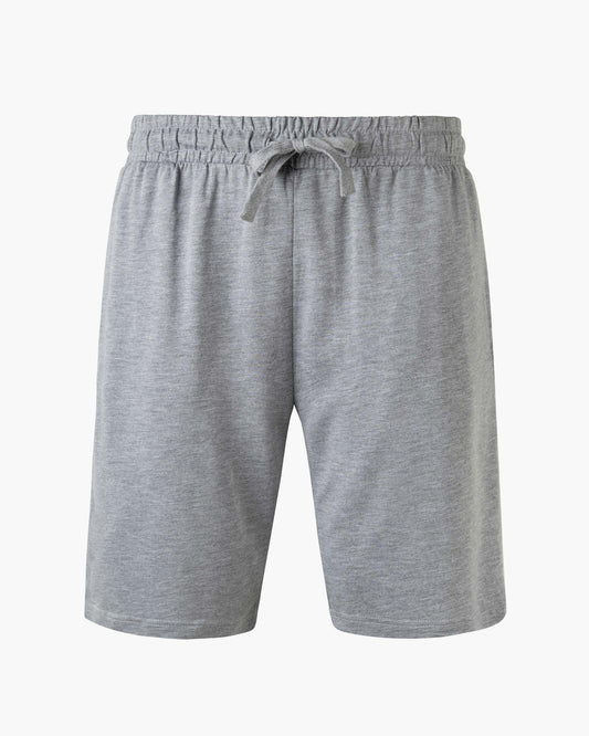 MENS COMFY BAMBOO JERSEY SLEEP SHORT - GREY