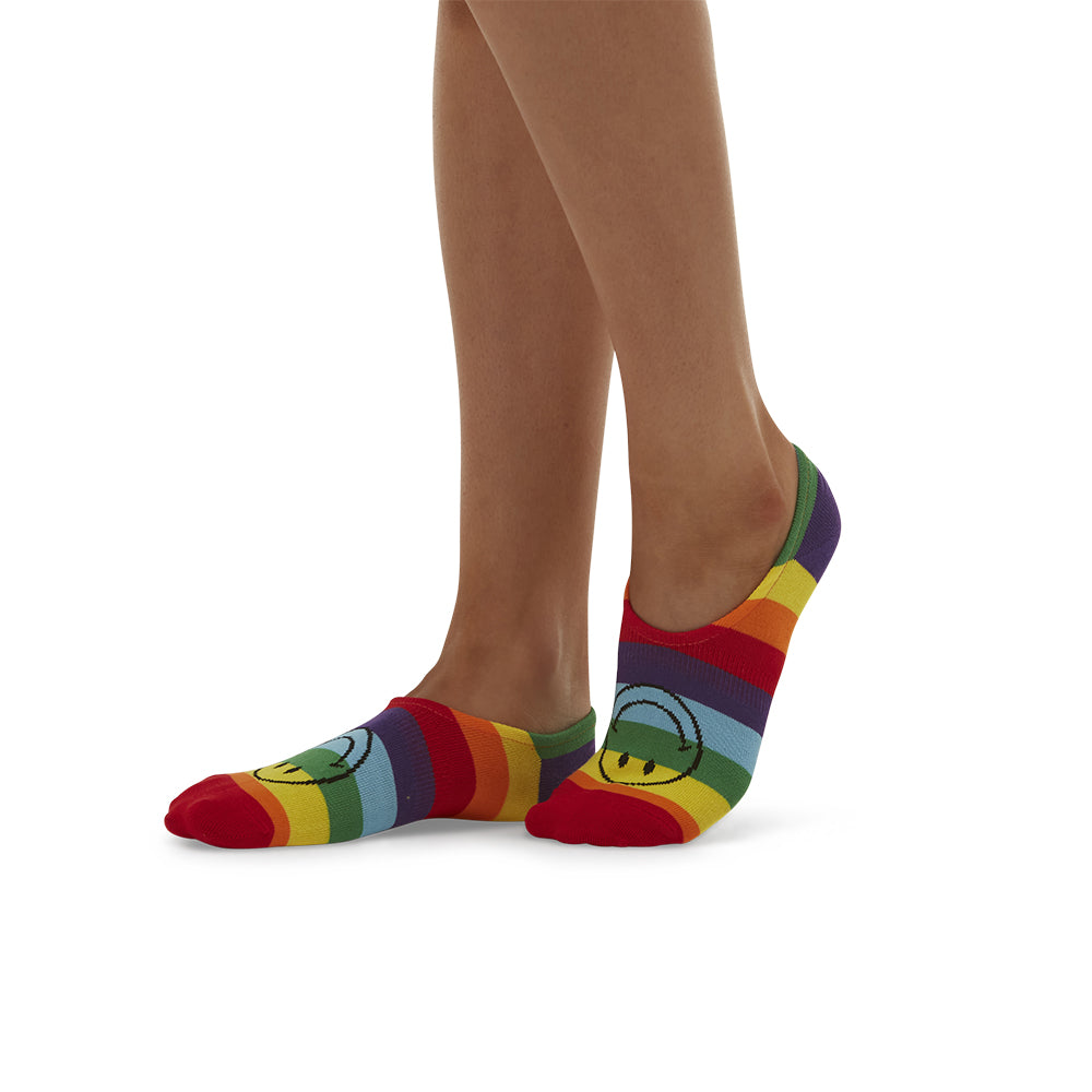 WOMENS SMILEY PROUD BAMBOO SECRET SOCKS