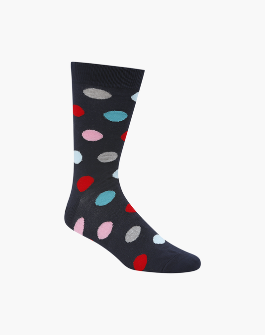 MENS SPOTS BAMBOO SOCK