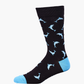 MENS DOLPHIN BAMBOO SOCK