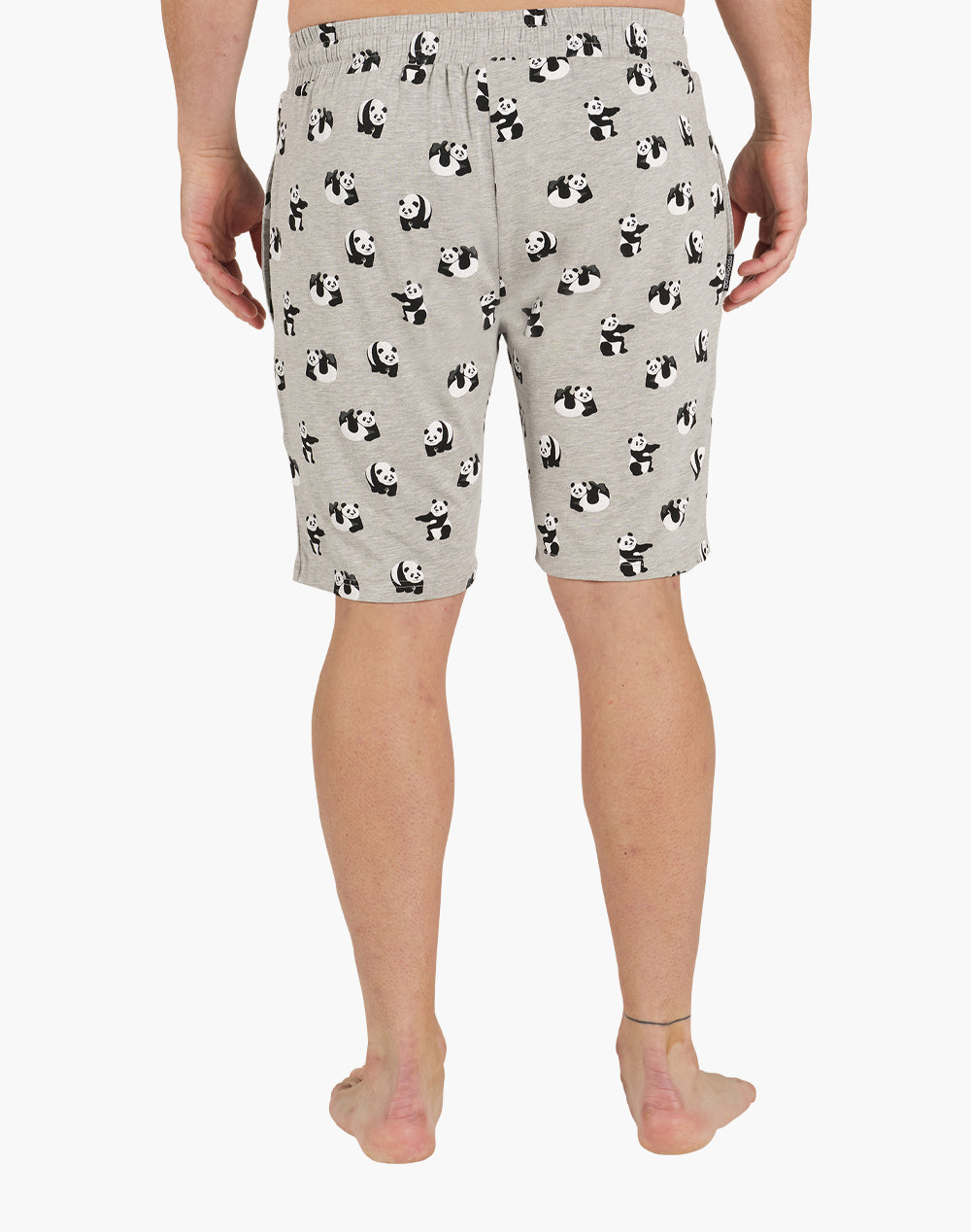 MENS PANDA BAMBOO JERSEY SLEEP SHORT