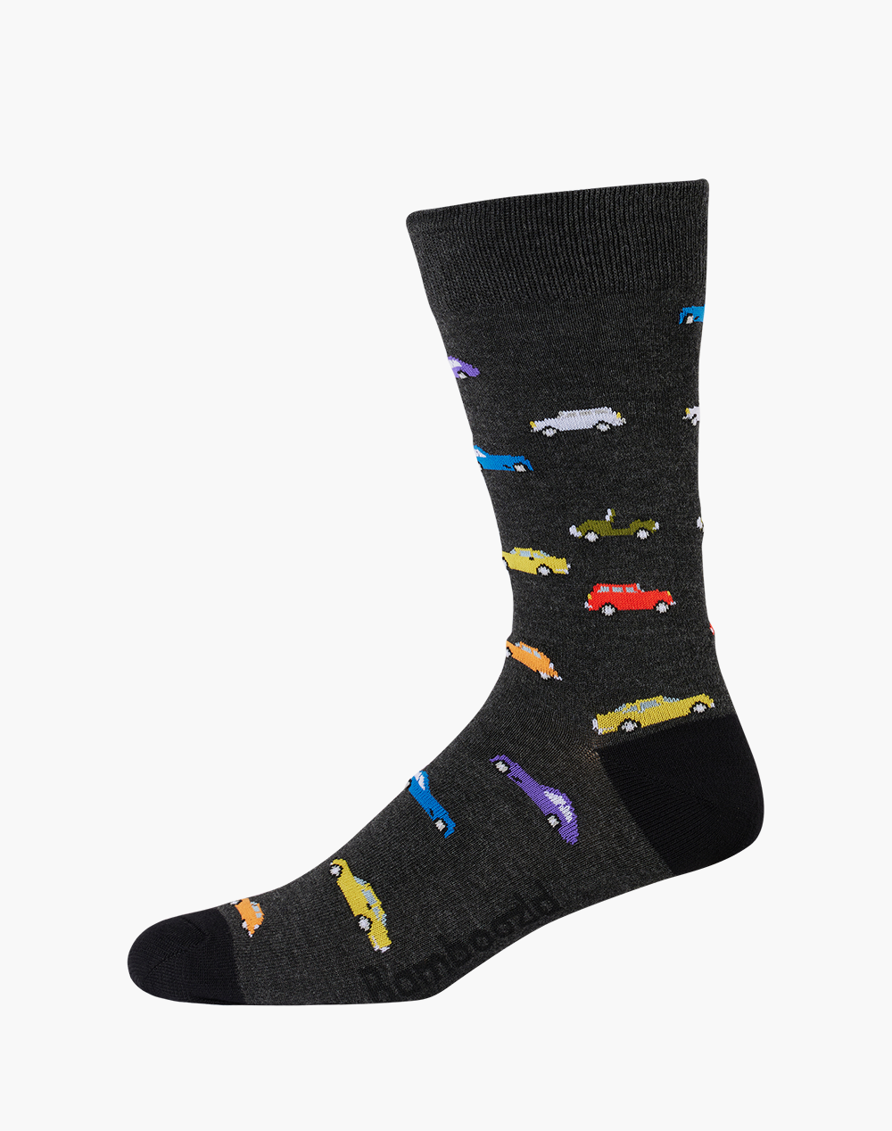 MENS VINTAGE CARS BAMBOO SOCK