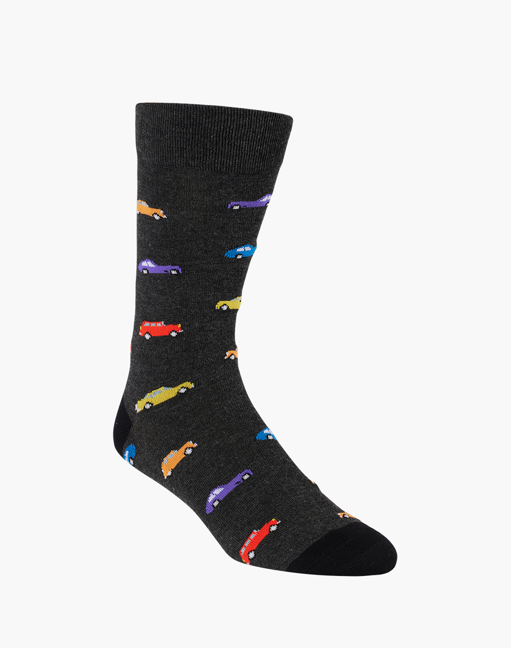 MENS VINTAGE CARS BAMBOO SOCK