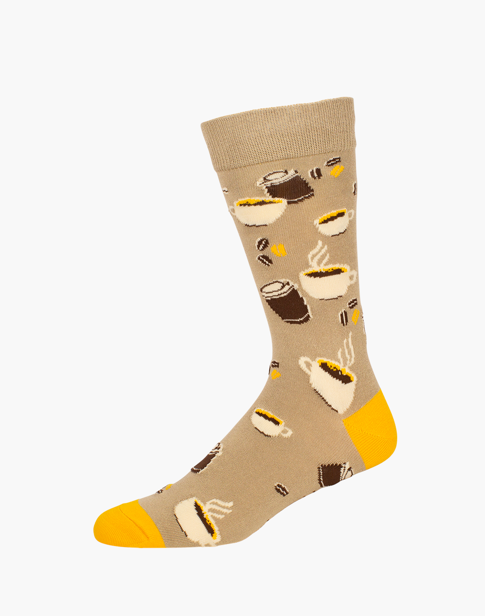 MENS COFFEE BEANS BAMBOO SOCK