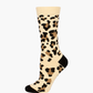 WOMENS CHEETAH BAMBOO SOCK