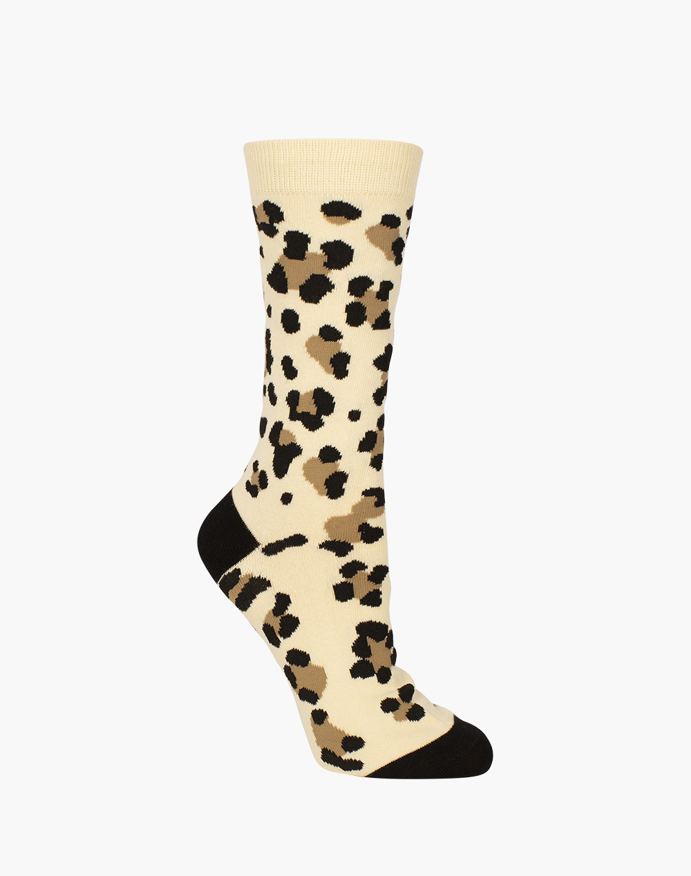 WOMENS CHEETAH BAMBOO SOCK