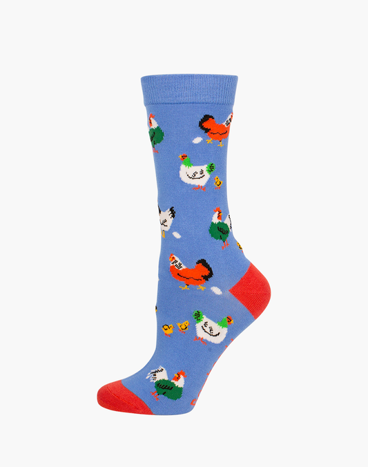 WOMENS MISS CLUCKY BAMBOO SOCK