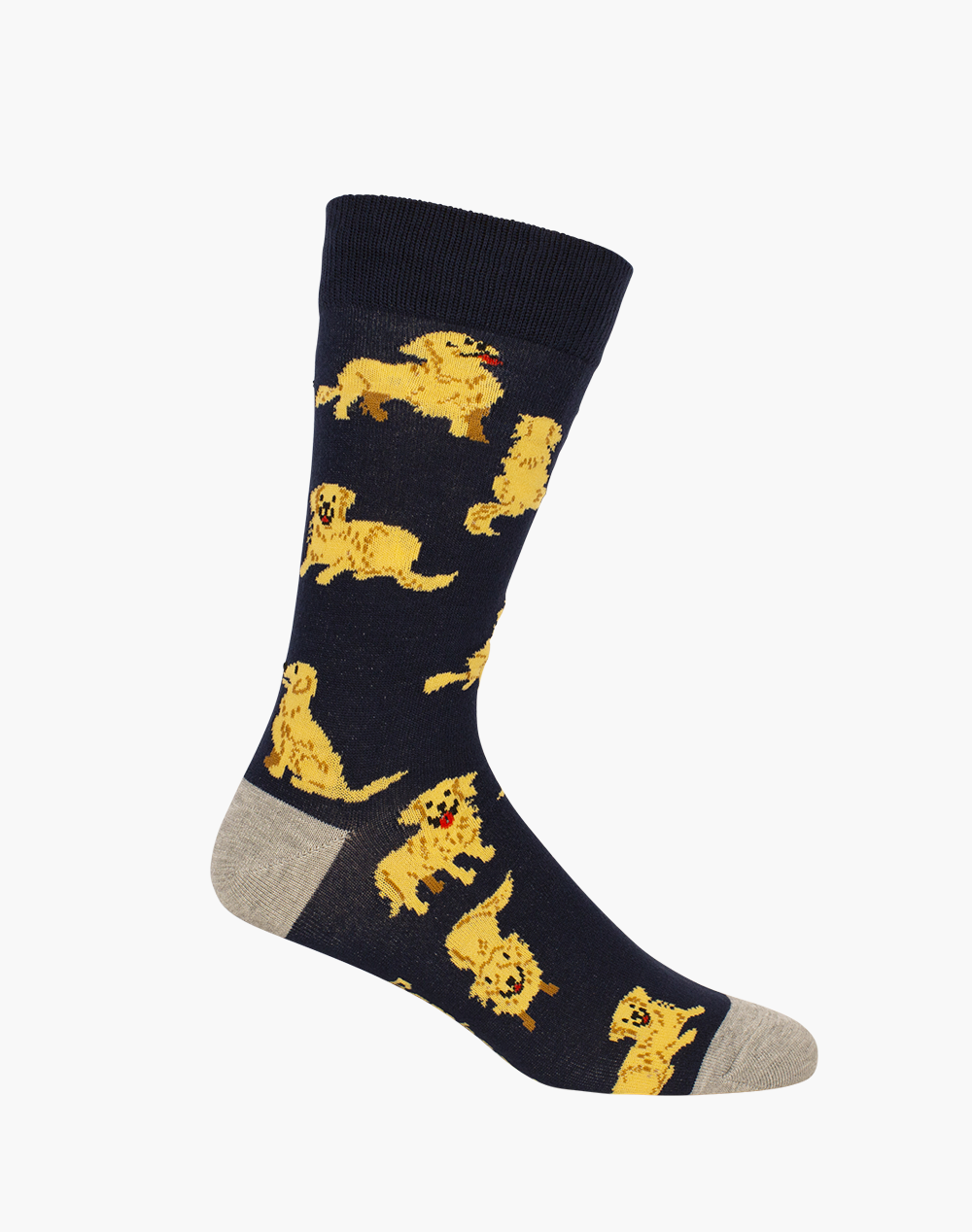 MENS GOLDEN RETRIEVER BAMBOO SOCK