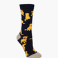 WOMENS GOLDEN RETRIEVER BAMBOO SOCK