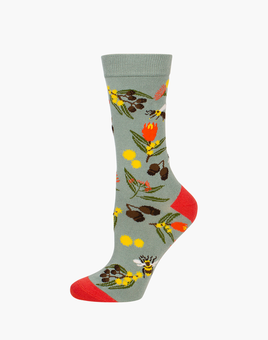 WOMENS GUMNUTS BAMBOO SOCK