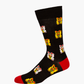 MENS MANEKI-NEKO BAMBOO SOCK