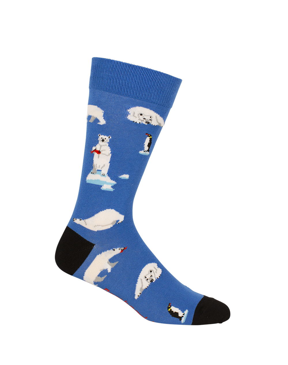 MENS POLAR BEARS BAMBOO SOCK