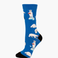 WOMENS POLAR BEARS BAMBOO SOCK