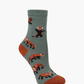 KIDS RED PANDAS BAMBOO SOCK