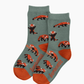 KIDS RED PANDAS BAMBOO SOCK