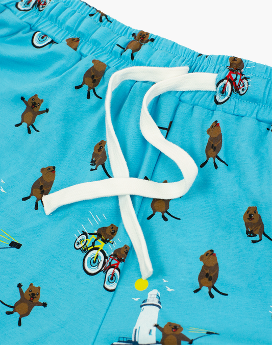 WOMENS QUOKKA BAMBOO JERSEY SLEEP PANT