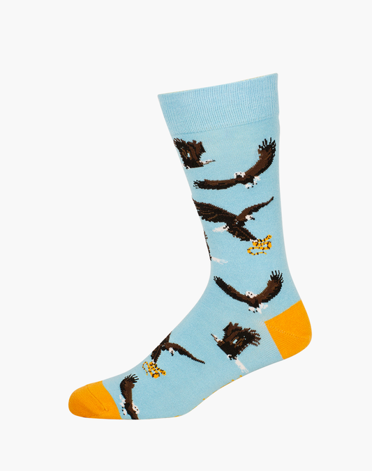 MENS WEDGETAIL EAGLE BAMBOO SOCK