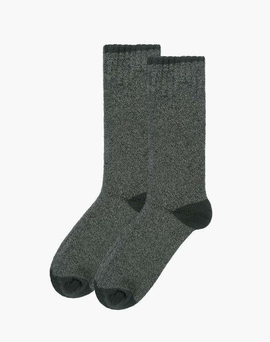 MENS BOOT BAMBOO SOCK - KHAKI