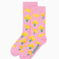 WOMENS DAFFODILS BAMBOO SOCK CARD