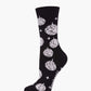 WOMENS DISCO BALL BOOGIE BAMBOO SOCK