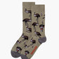 MENS EDDIE EMU BAMBOO SOCK