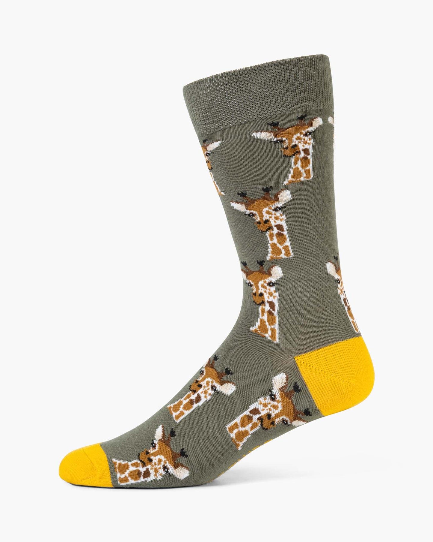 MENS GIRAFFE BAMBOO SOCK