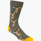 MENS GIRAFFE BAMBOO SOCK