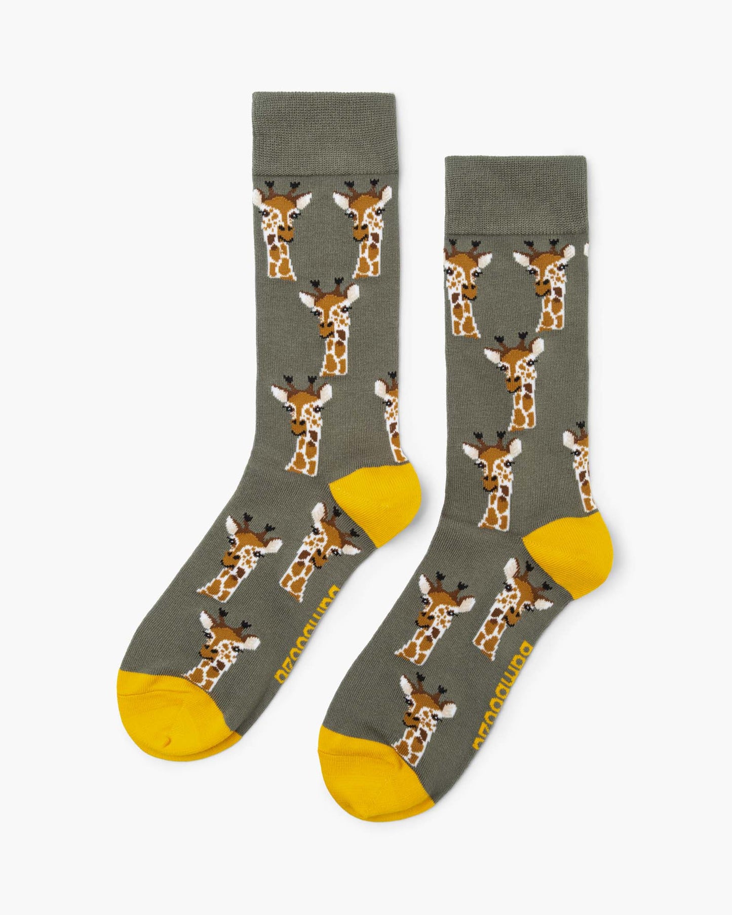 MENS GIRAFFE BAMBOO SOCK