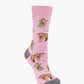WOMENS HYLANDER COW BAMBOO SOCK
