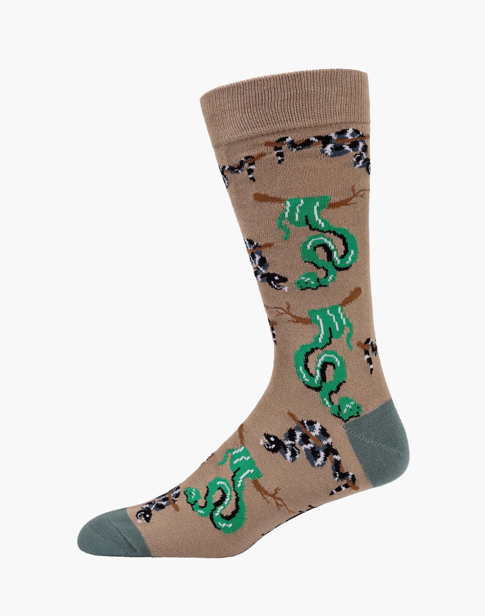 MENS SNAKES BAMBOO SOCK – Bamboozld