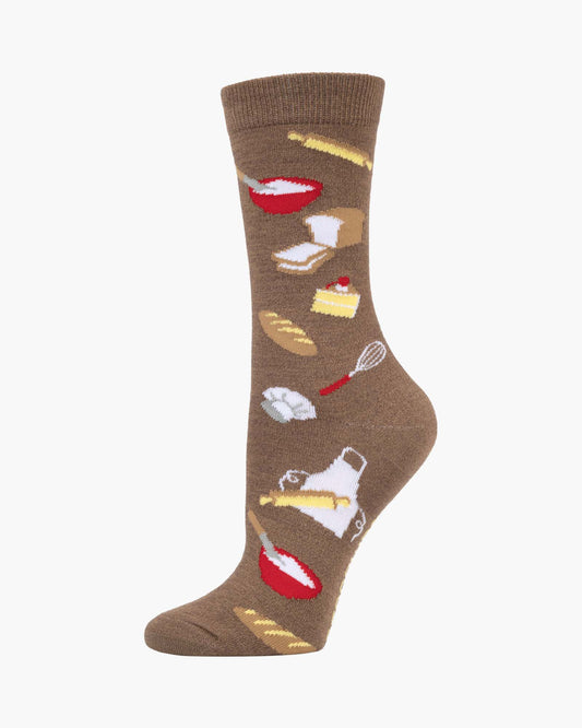 WOMENS BAKERS GUNNA BAKE BAMBOO SOCK