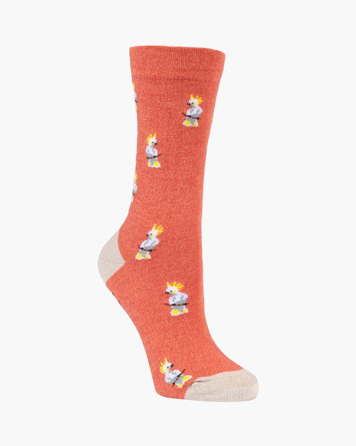 WOMENS COMFORT COCKATOO BAMBOO SOCK