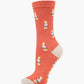 WOMENS COMFORT COCKATOO BAMBOO SOCK