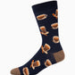 MENS NO COFFEE NO TALKIE BAMBOO SOCK