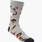 MENS COWBOY BOOTS & SPURS BAMBOO SOCK