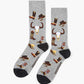 MENS COWBOY BOOTS & SPURS BAMBOO SOCK