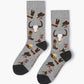 WOMENS COWBOY BOOTS & SPURS BAMBOO SOCK