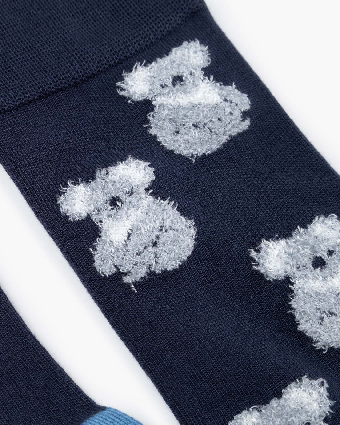 MENS FLUFFY KOALA BAMBOO SOCK