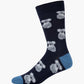 MENS FLUFFY KOALA BAMBOO SOCK