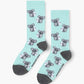 WOMENS FLUFFY KOALA & MINI BAMBOO SOCK