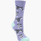 WOMENS FLUFFY SCHNAUZER BAMBOO SOCK