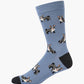 MENS FRENCHY FRIENDS BAMBOO SOCK