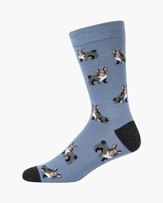 MENS FRENCHY FRIENDS BAMBOO SOCK