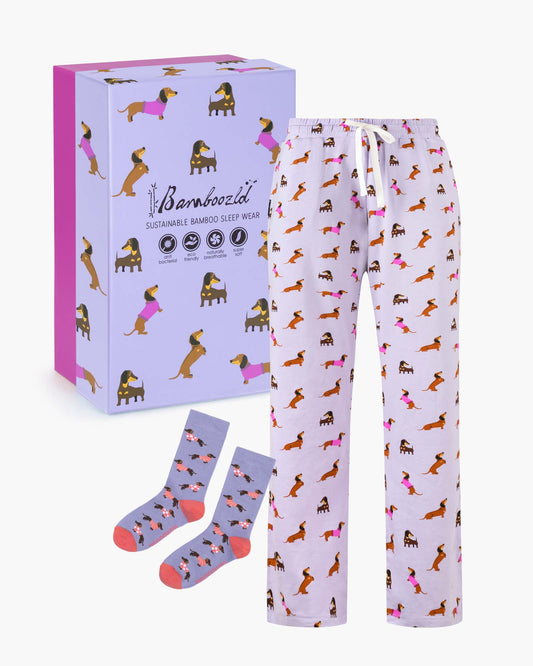WOMENS DASH DREAMING PANT & SOCK GIFT SET