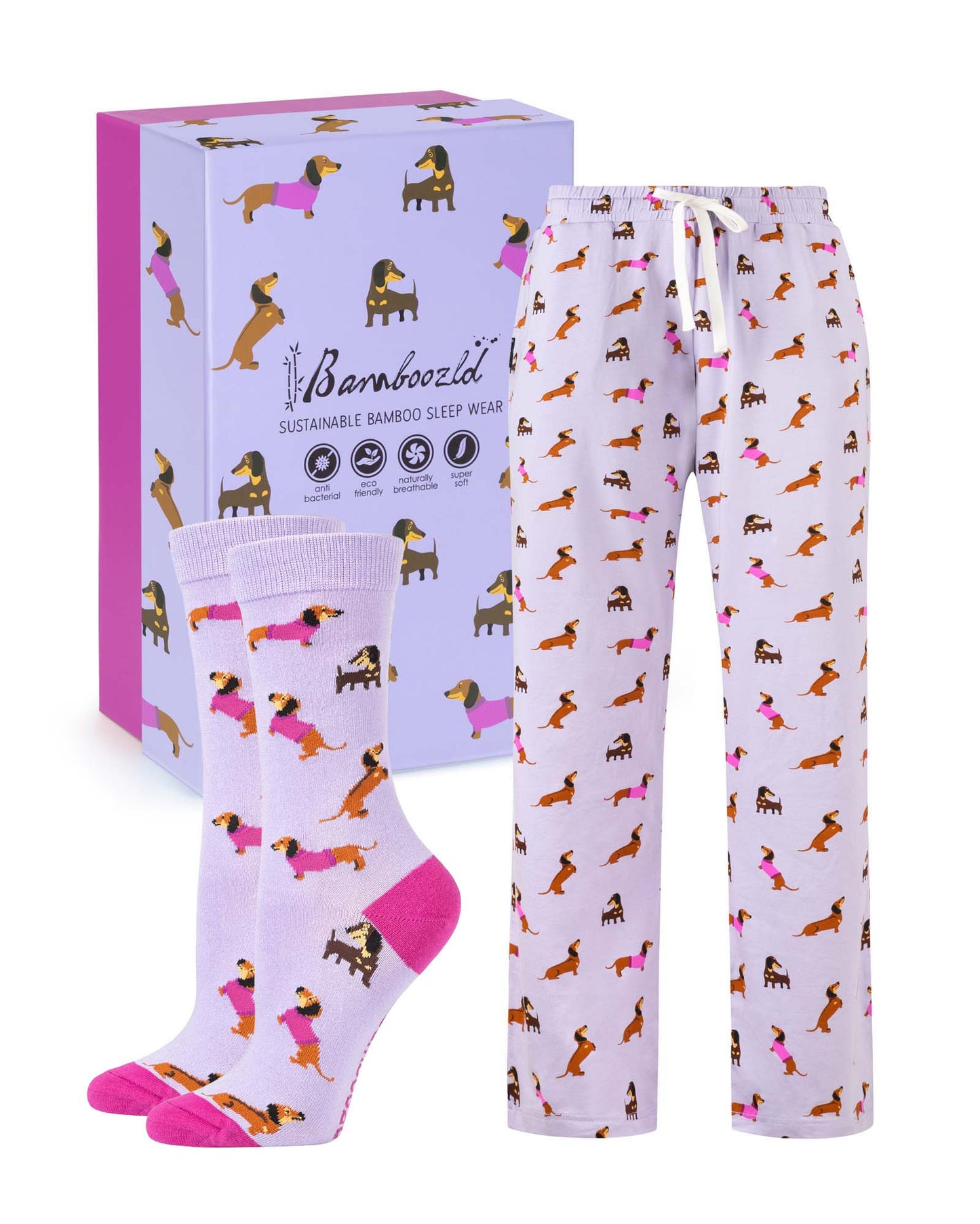 WOMENS DASH DREAMING PANT & SOCK GIFT SET
