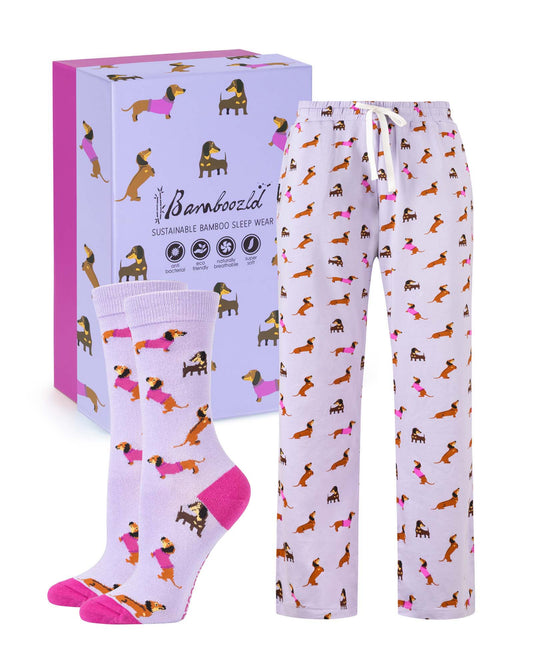 WOMENS DASH DREAMING PANT & SOCK GIFT SET