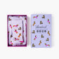 WOMENS DASH DREAMING NIGHT TEE & SOCK GIFT SET