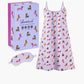 WOMENS DASH DREAMING NIGHTIE & MASK GIFT SET