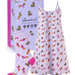 WOMENS DASH DREAMING NIGHTIE & SOCK GIFT SET