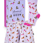 WOMENS DASH DREAMING SHORT & SOCK GIFT SET